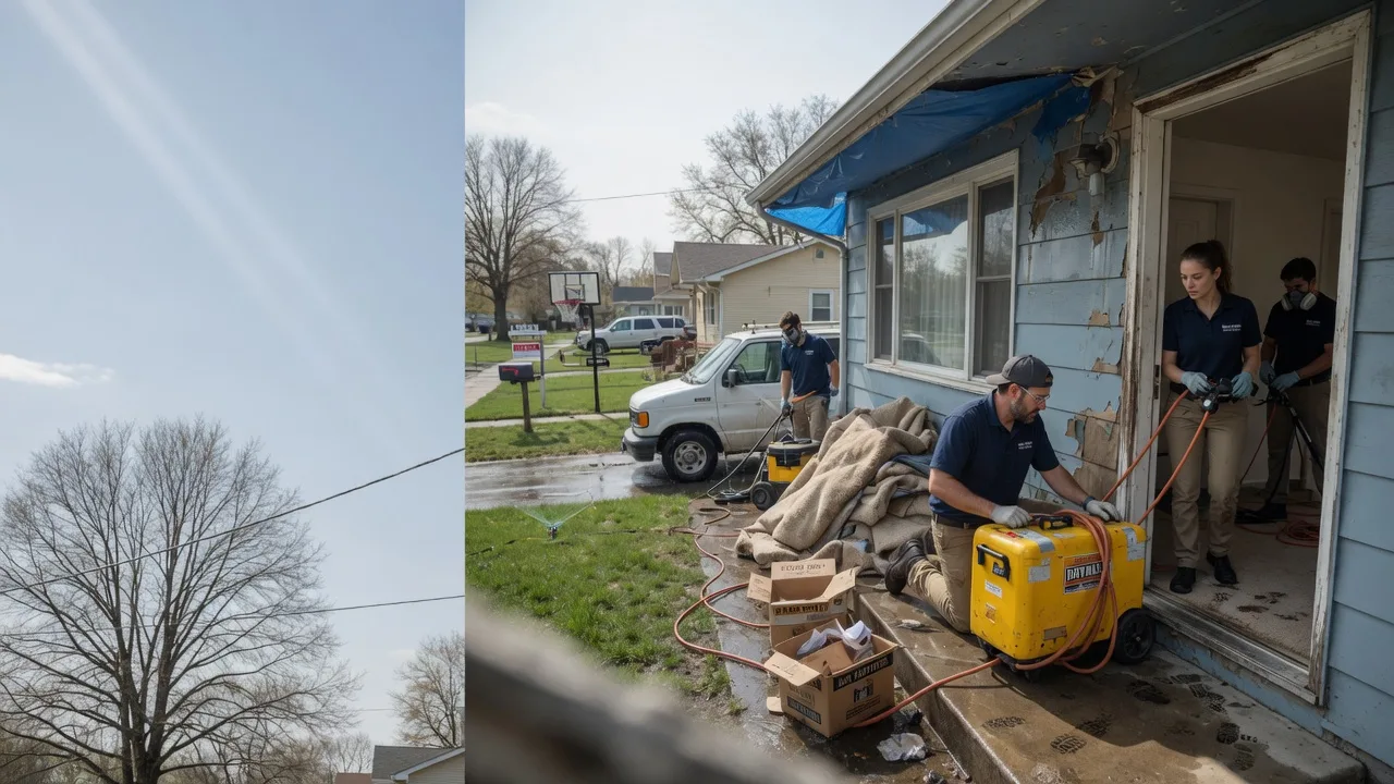 Basement Flood Cleanup in Paulding, OH near me